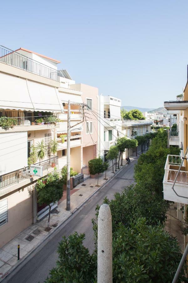Elegant Home Next To Metro Афины Экстерьер фото